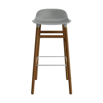 Form barstol valnötsben 75 cm - Grå - Normann Copenhagen