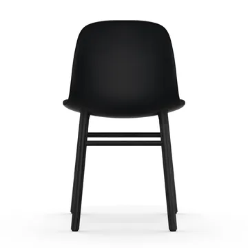 Form stol svarta ben - Svart - Normann Copenhagen