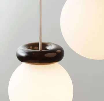 Hinx pendel - Dark brown, Ø15x18 cm - Normann Copenhagen