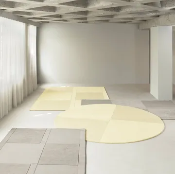 Level ullmatta - Warm grey, 200x300 cm - Normann Copenhagen