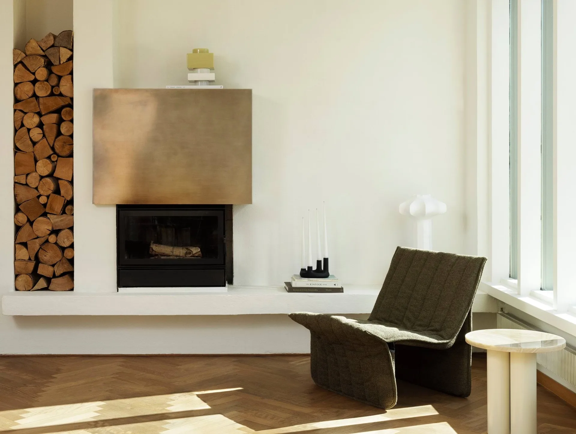 Limit loungestol, Läder Ultra 41599 svart Normann Copenhagen