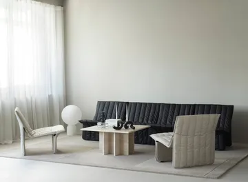 Limit loungestol - Läder Ultra 41599 svart - Normann Copenhagen