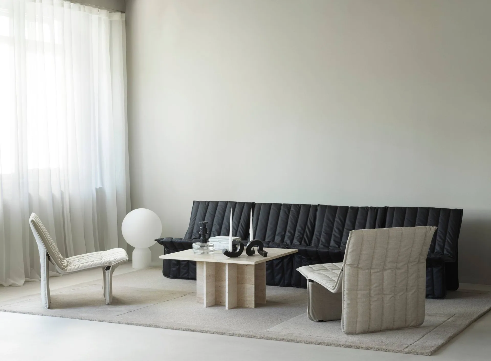 Limit loungestol, Remix 133 grå Normann Copenhagen