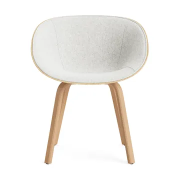 Mat Armchair karmstol framsideklädd - Hallingdal 110-hemp-beech - Normann Copenhagen