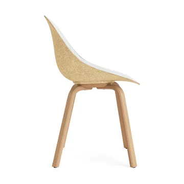Mat Chair stol framsideklädd - Hallingdal 110-hemp-beech - Normann Copenhagen