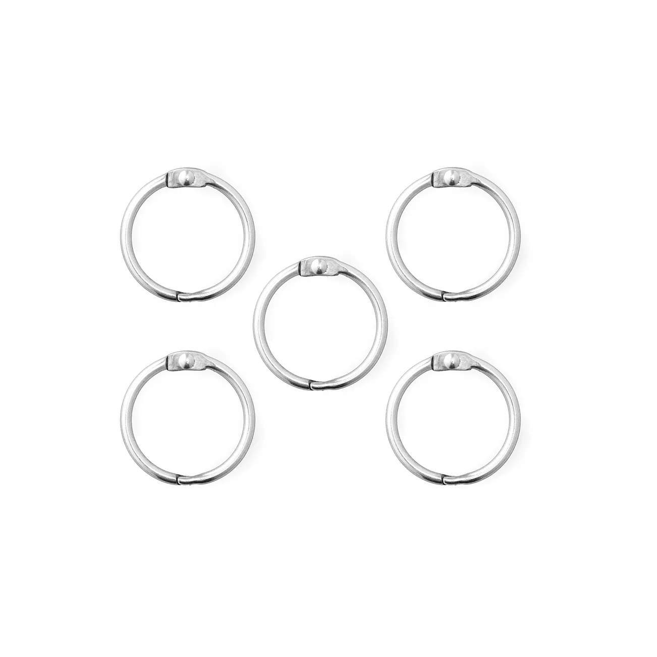 Reb fästring 5-pack, Rostfritt stål Normann Copenhagen