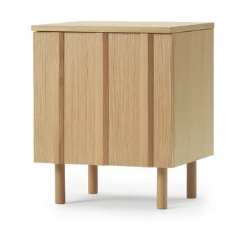 Rib sängbord - Oak, 52x42x40 cm - Normann Copenhagen