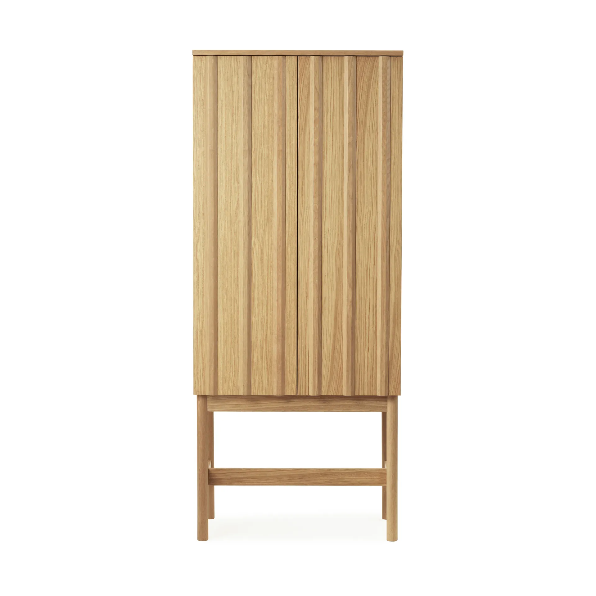 Rib skåp, Oak, 166,5x70x43 cm Normann Copenhagen
