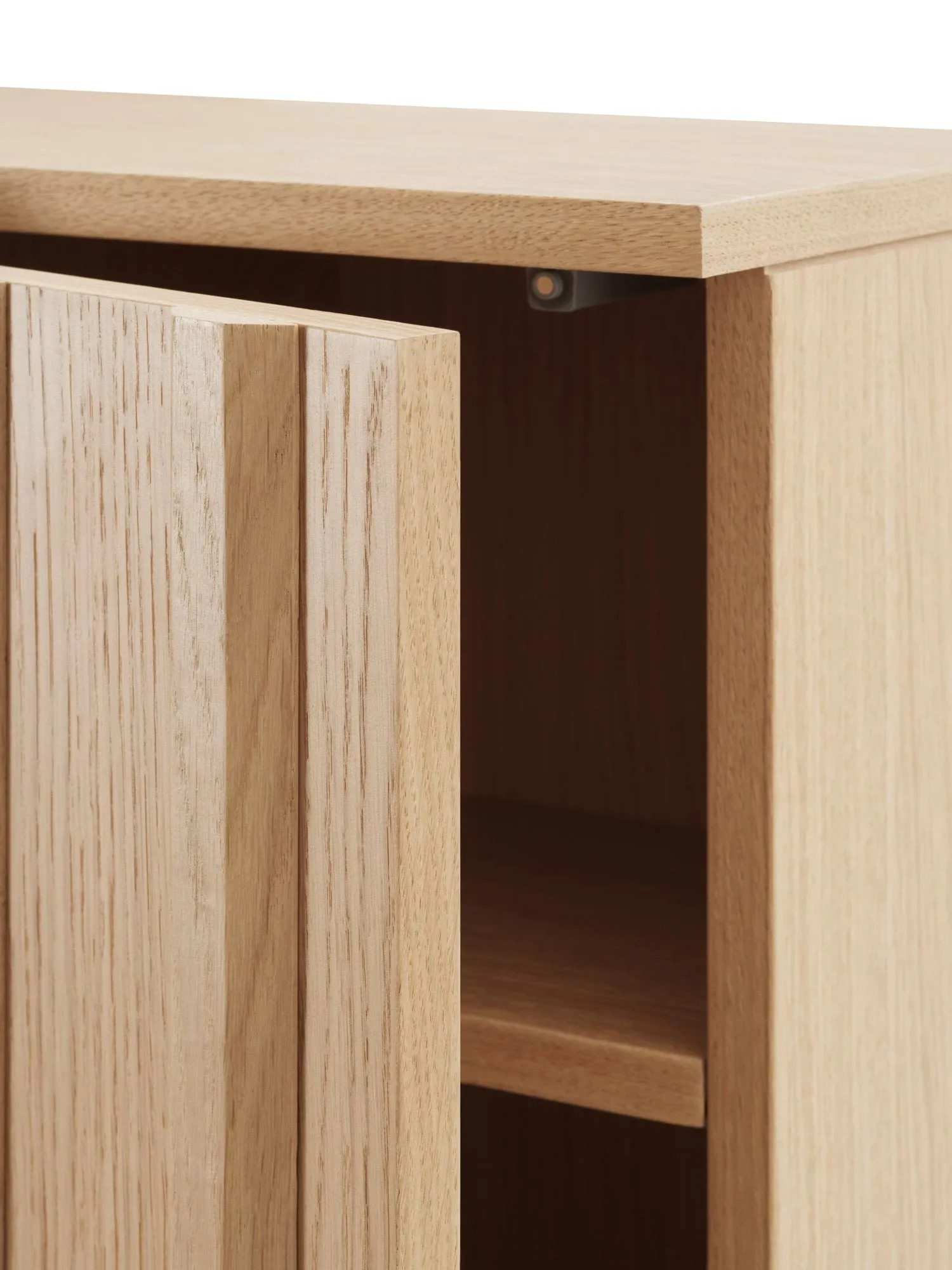 Rib skåp, Oak, 166,5x70x43 cm Normann Copenhagen