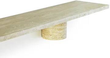 Sten Shelf hylla 80 cm - Travertine - Normann Copenhagen