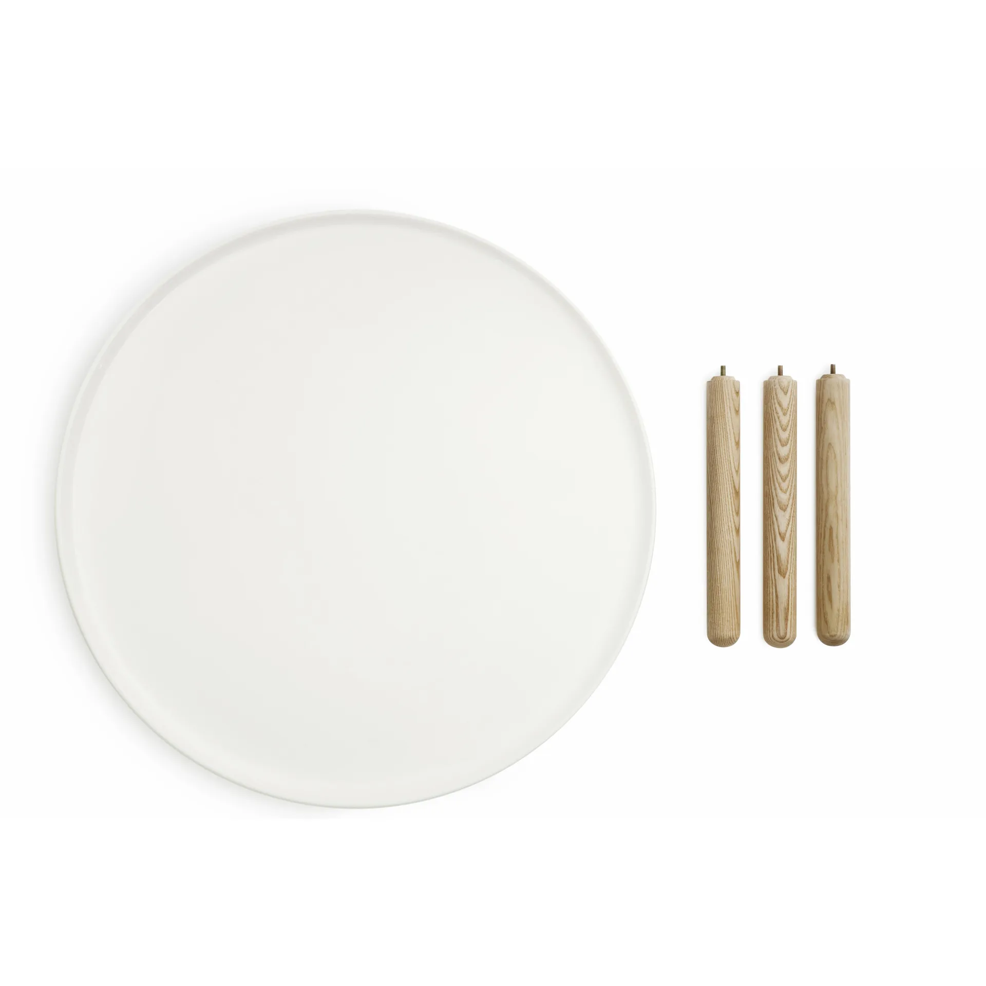 Tablo bord vit-ask, liten Normann Copenhagen