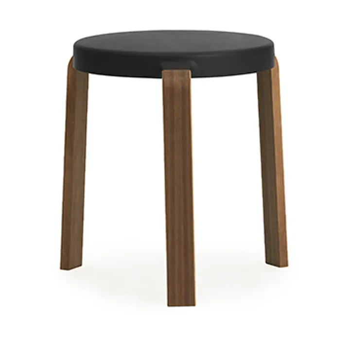 Tap pall - Black, valnötsben - Normann Copenhagen