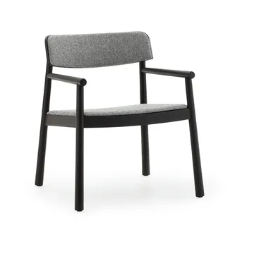 Timb fåtölj - Black ash-Hallingdal 166 - Normann Copenhagen