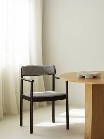 Timb fåtölj - Black ash-Hallingdal 166 - Normann Copenhagen