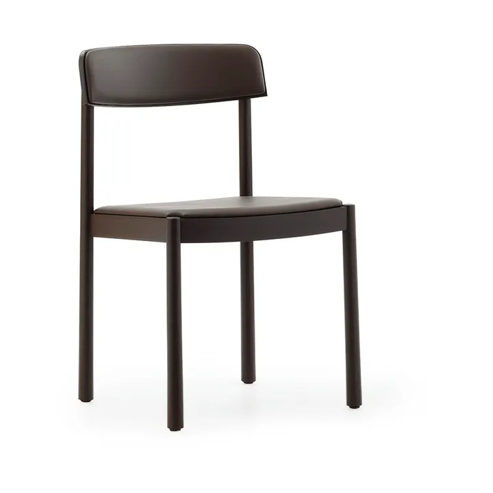 Timb stol - Brown ash-ultra leather chocolate - Normann Copenhagen