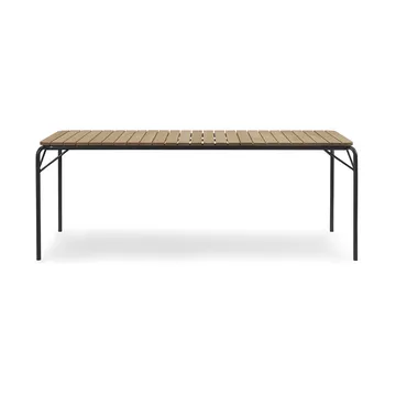 Vig Robinia matbord 90x200 cm - Black - Normann Copenhagen