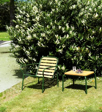 Vig Robinia soffbord 55x45 cm - Green - Normann Copenhagen