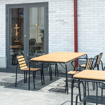 Vig Robinia stol - Svart - Normann Copenhagen