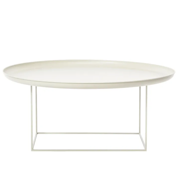 Duke soffbord large - Antique white - NORR11