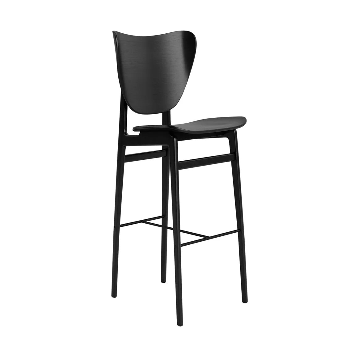 Elephant barstol, Black, 75 cm NORR11