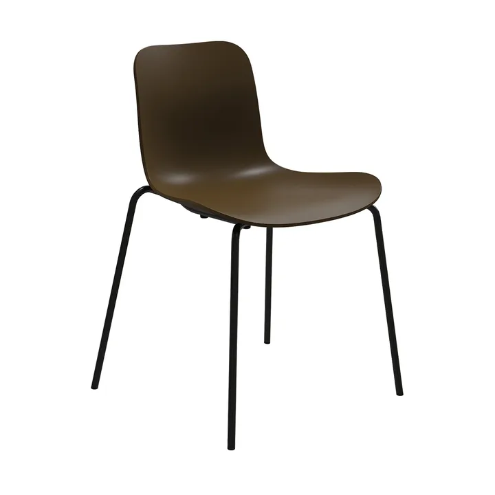 Langue stol - Espresso-kromat stativ - NORR11