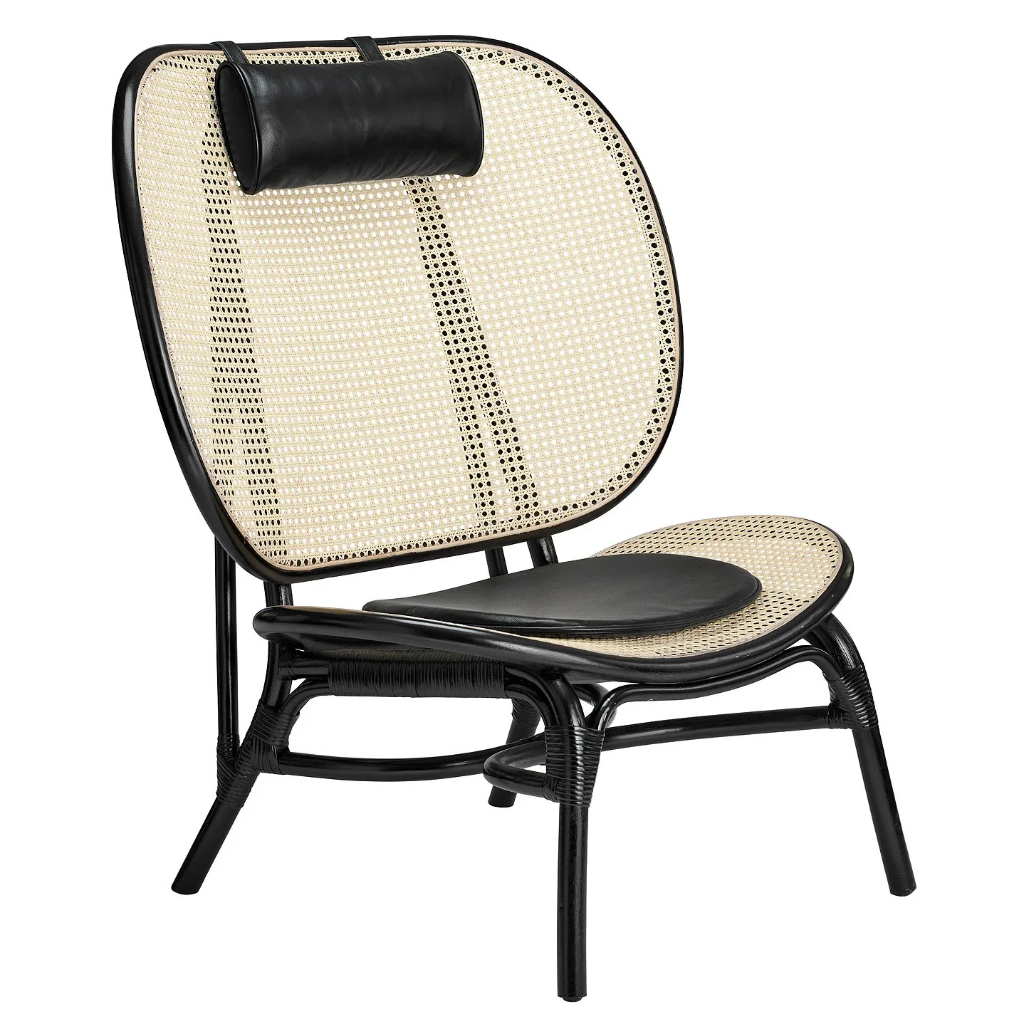 Nomad loungestol, Svart NORR11
