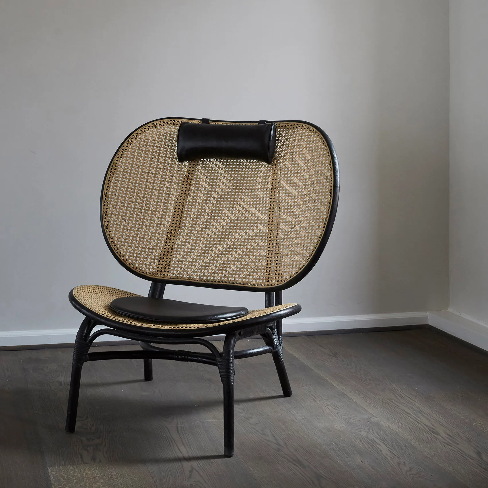 Nomad loungestol, Svart NORR11