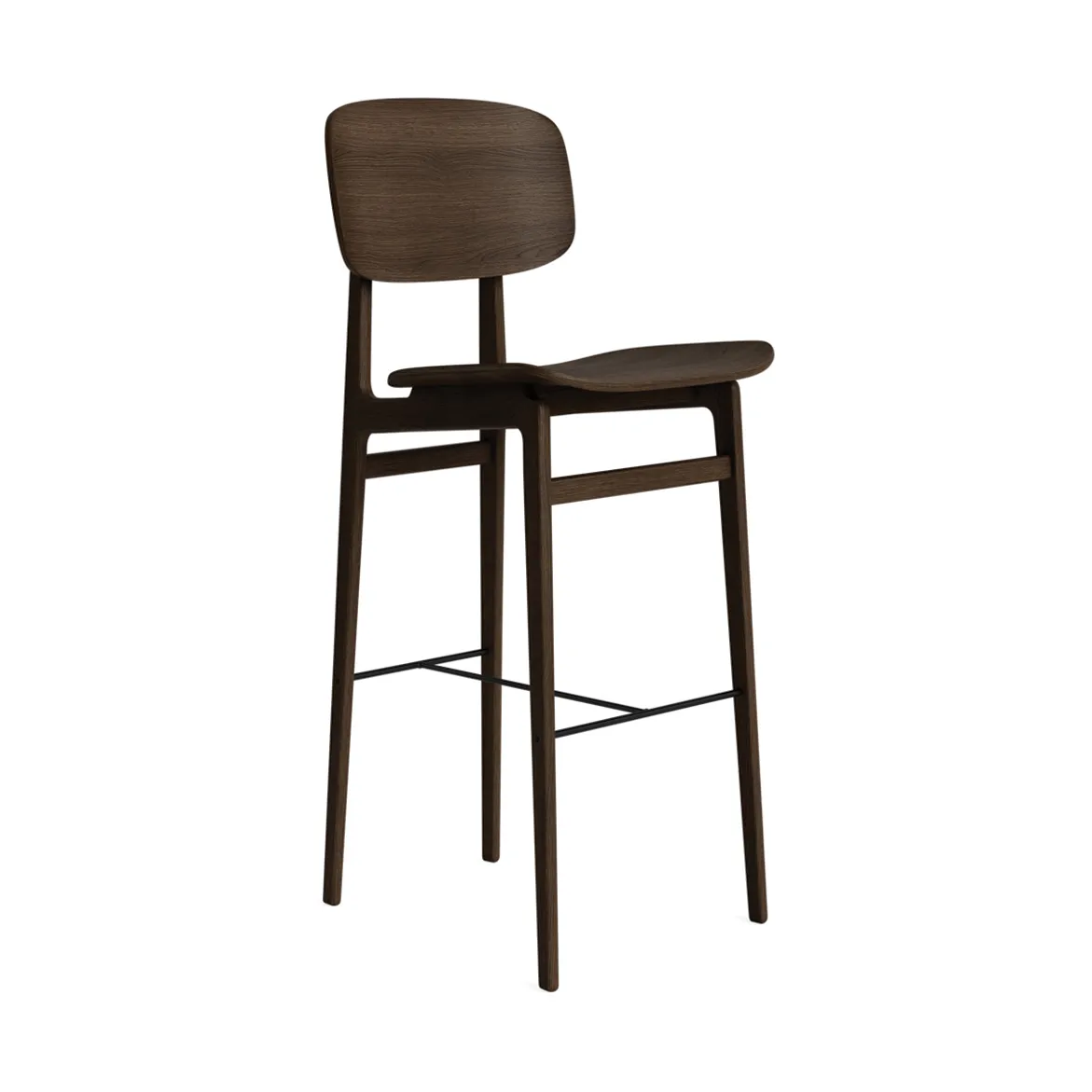 NY11 barstol, Dark smoked oak, 75 cm NORR11