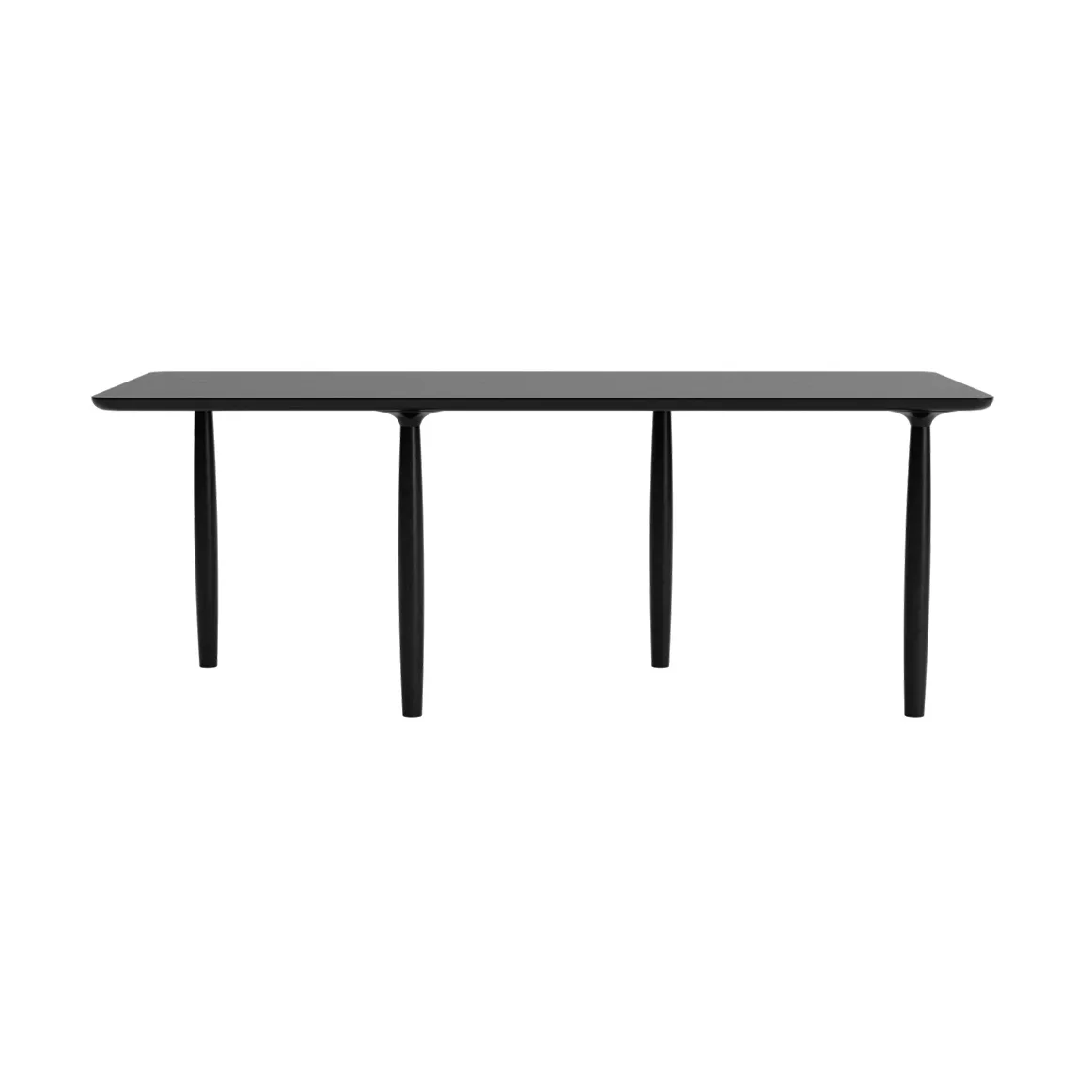 Oku matbord 200 cm, Black oak NORR11