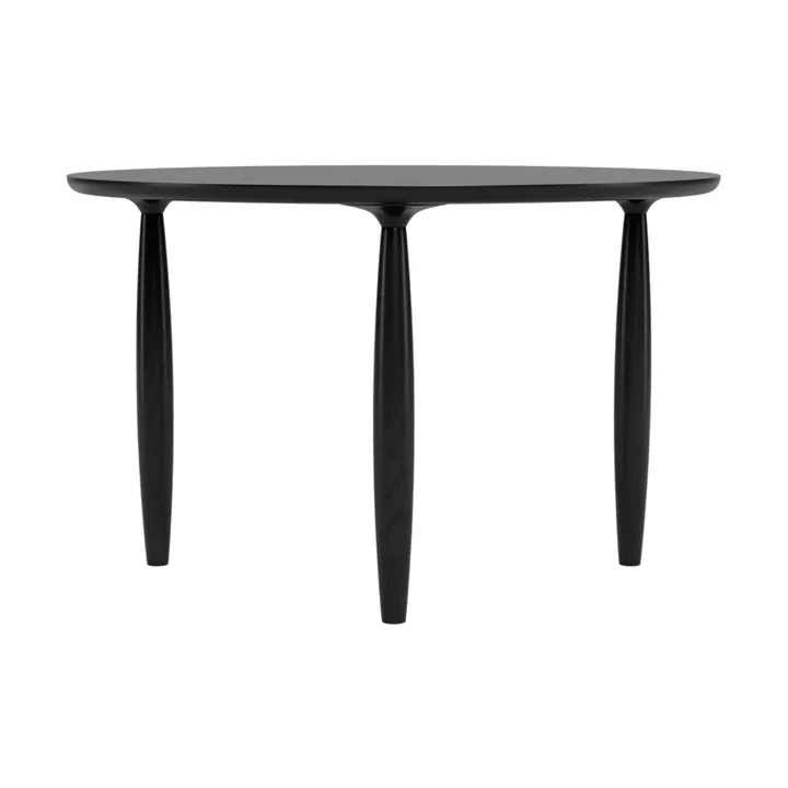 Oku matbord - Black oak, Ø120 cm - NORR11