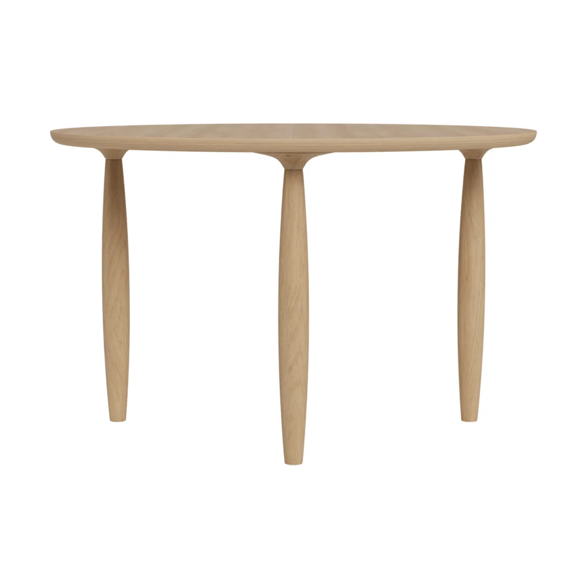 Oku matbord, Natural oak, Ø120 cm NORR11