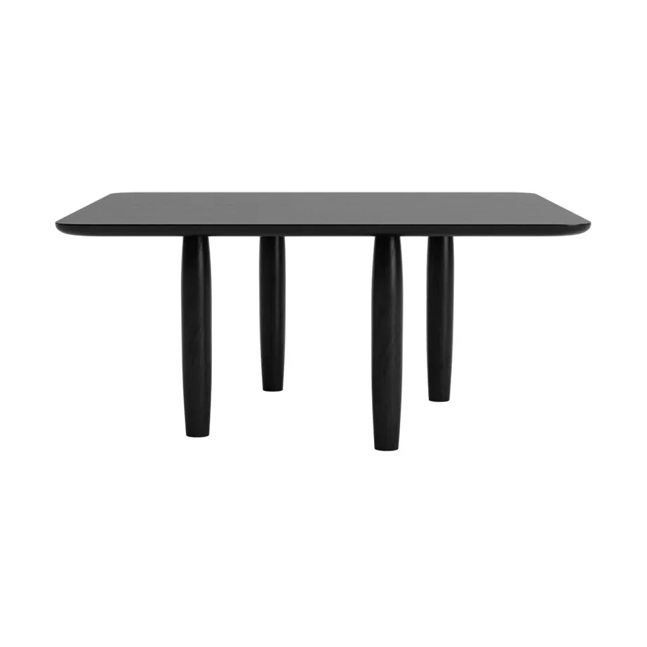 Oku soffbord, Black oak, 80x80 cm NORR11