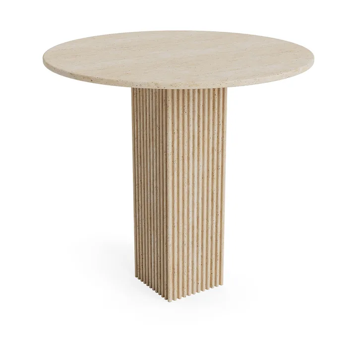 Soho matbord - Beige, Ø80 cm - NORR11