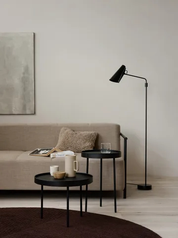 Birdy swing golvlampa - Svart-svart - Northern