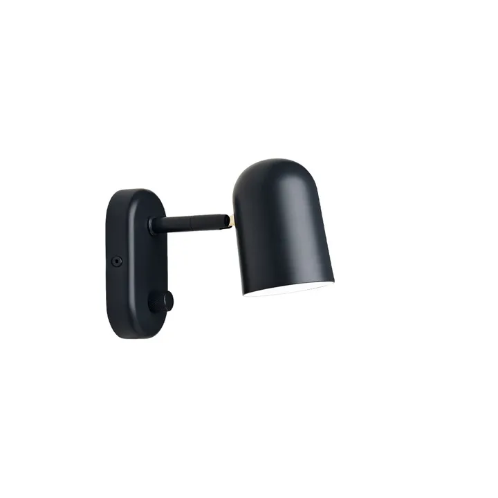 Buddy vägglampa - black - Northern