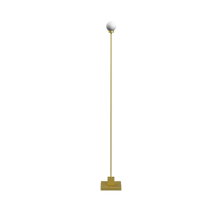 Snowball portabel golvlampa 122 cm - Mässing - Northern