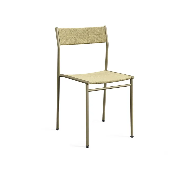 Vev stol - Grey beige-natural rope - Northern