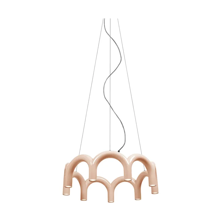 Arch circle pendel - Nude, Ø76 cm - Oblure