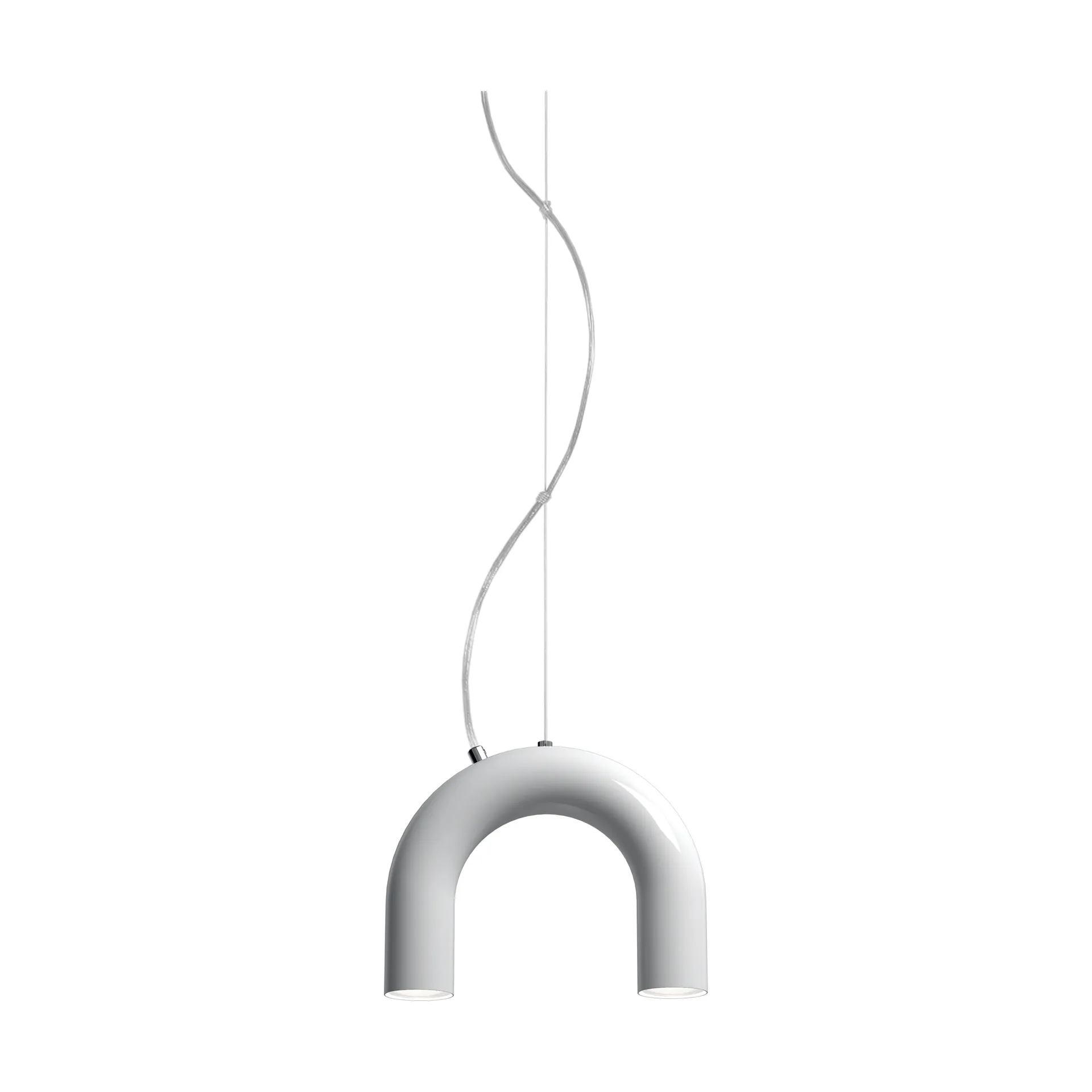 Arch single pendel, White, 25,5 cm Oblure