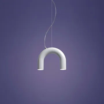 Arch single pendel - White, 25,5 cm - Oblure