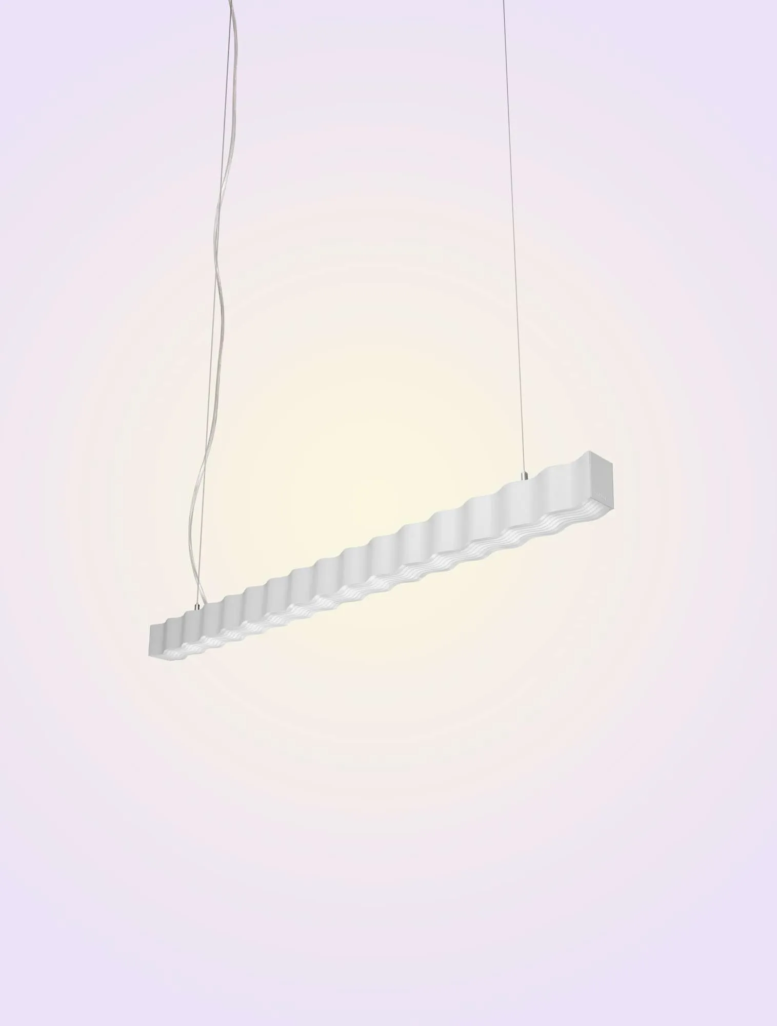 Superwave pendel, White Oblure