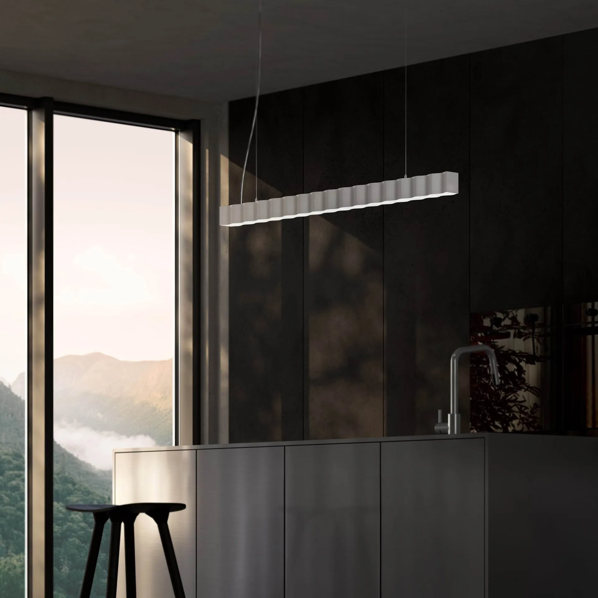 Superwave pendel, White Oblure
