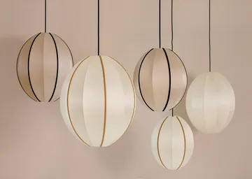 Indochina Classic Oval S lampskärm - Offwhite-amber - Oi Soi Oi