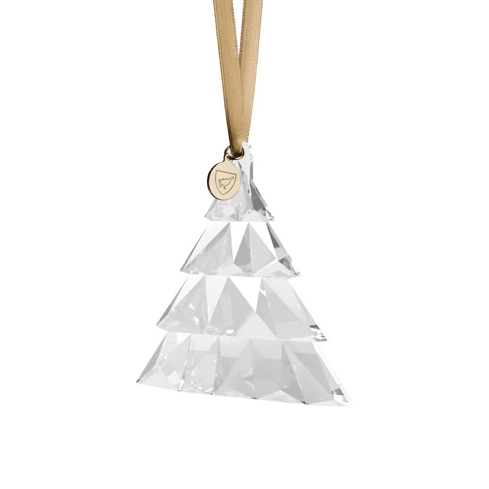 Annual ornament tall, Transparent Orrefors