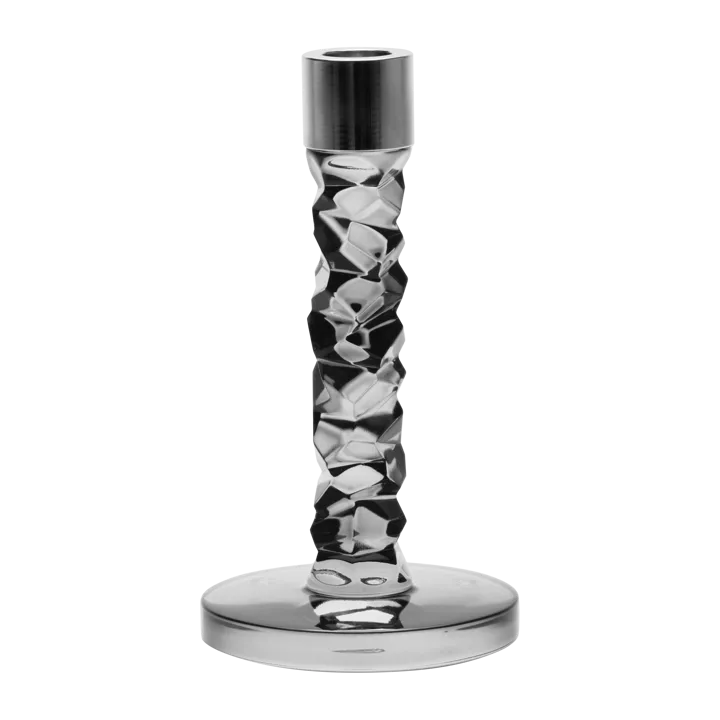 Carat ljusstake antracit - 183 mm - Orrefors