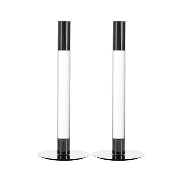 Lumiere ljusstake 26,5 cm 2-pack - Klar - Orrefors