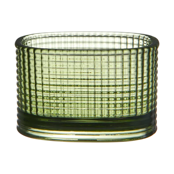 Magica ljuslykta super ellipse 5 cm - Grön - Orrefors
