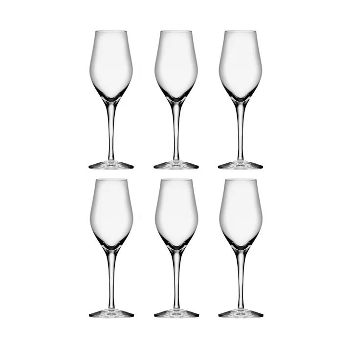 Sense champagneglas 25,5 cl 6-pack - Klar - Orrefors
