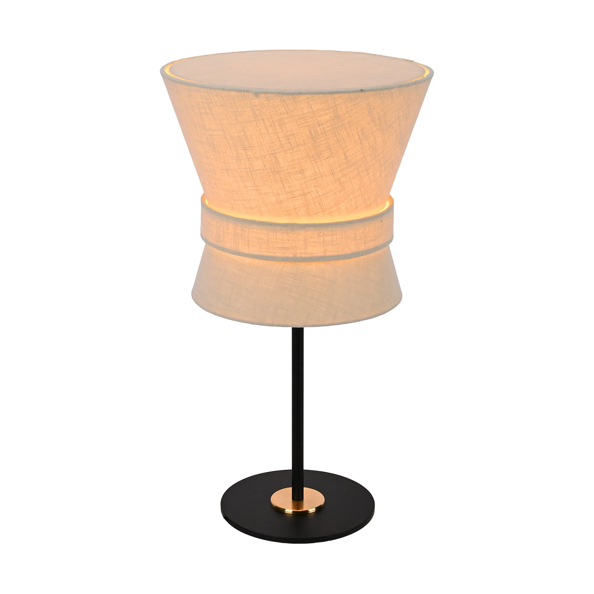 Bow bordslampa, Svart-cream white, small 50 cm Örsjö Belysning