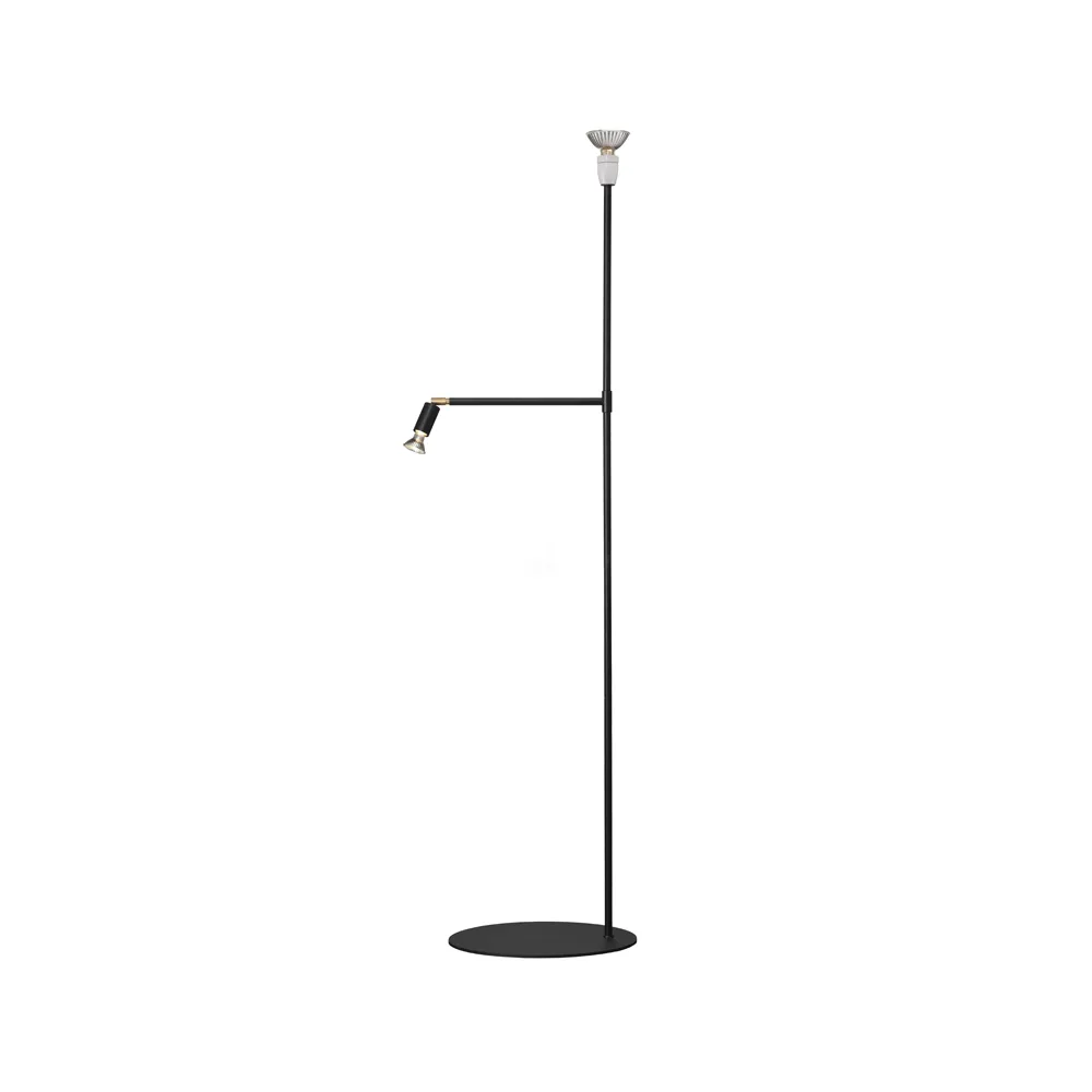 Galax golvlampa, svart struktur Örsjö Belysning